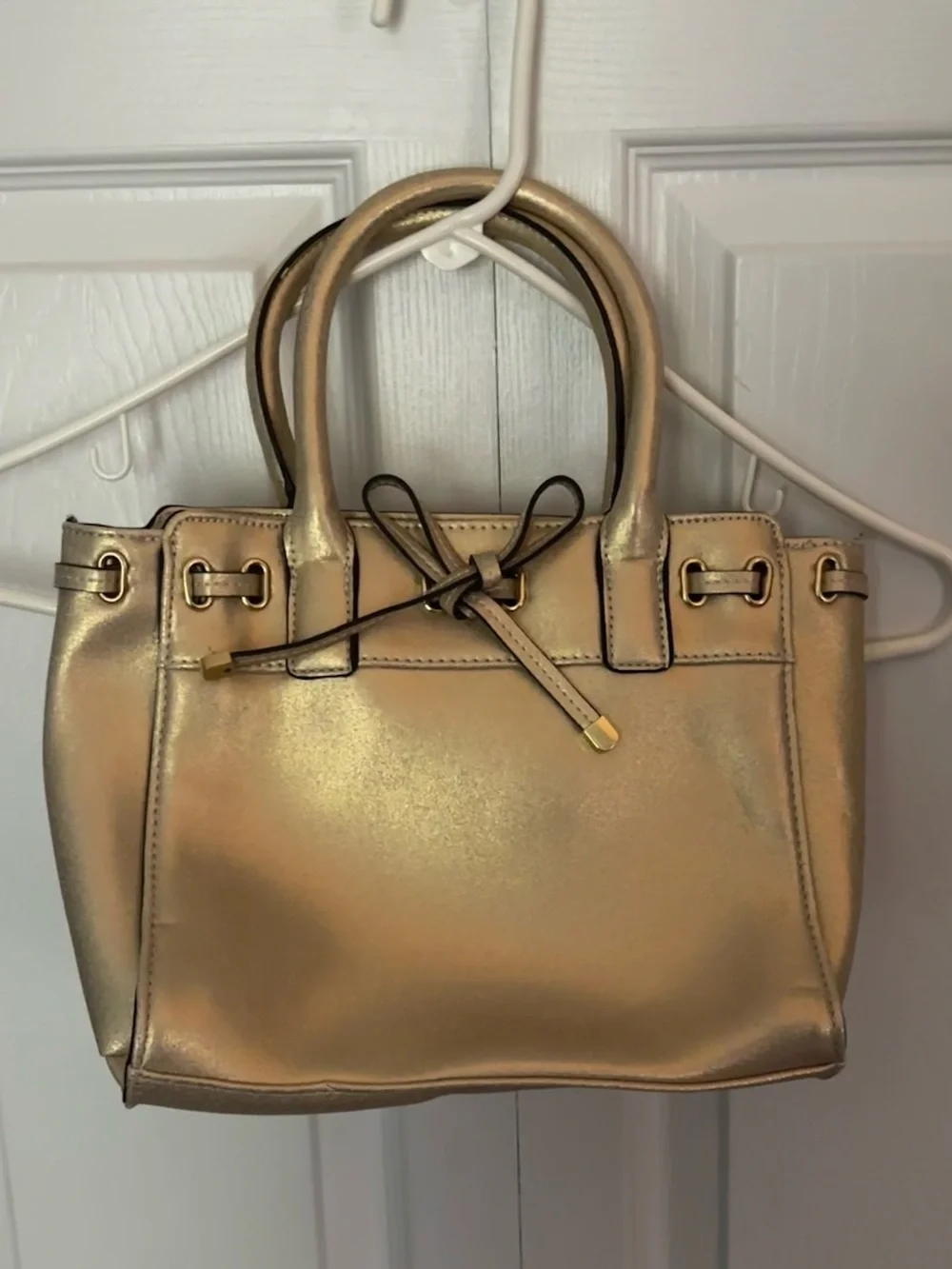 Liz Claiborne Metallic Gold Handbag